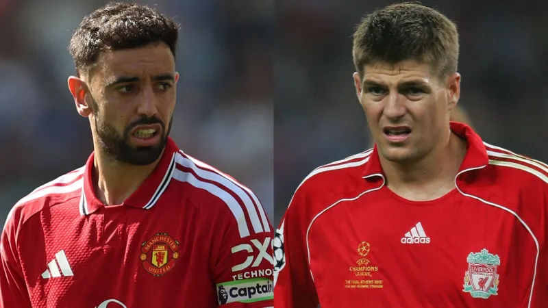 Is Bruno Fernandes a Man Utd great? Steven Gerrard forms part of discussion regarding Red Devils captain & his standing 