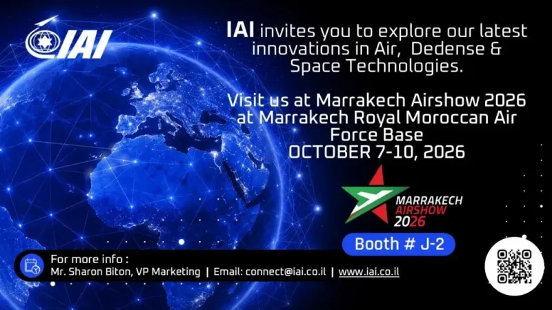Israel Aerospace Industries to Debut at Marrakech Air Show 2026