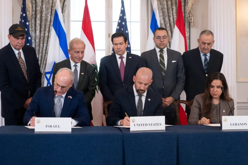 Israël et le Liban signent un accord-cadre avec les États-Unis