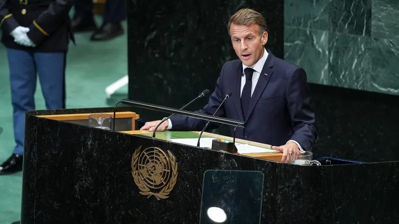 Israël rejette les propos de Macron sur la Cisjordanie