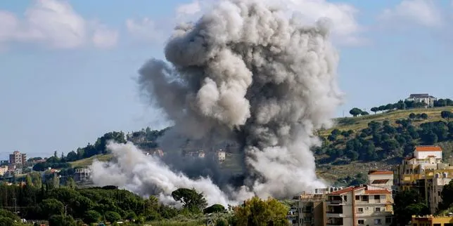 Israël bombarde des infrastructures du Hezbollah au Liban