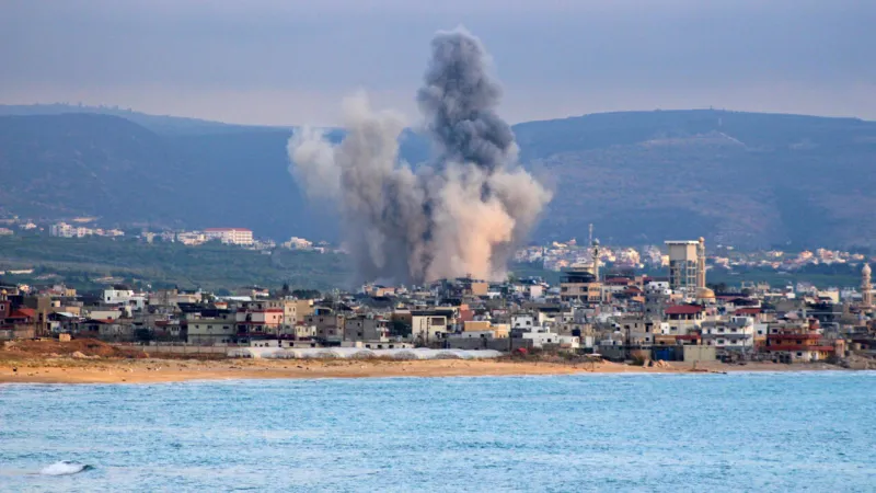 Israel Strikes Tyre After Declaring Combat Zones in South Lebanon