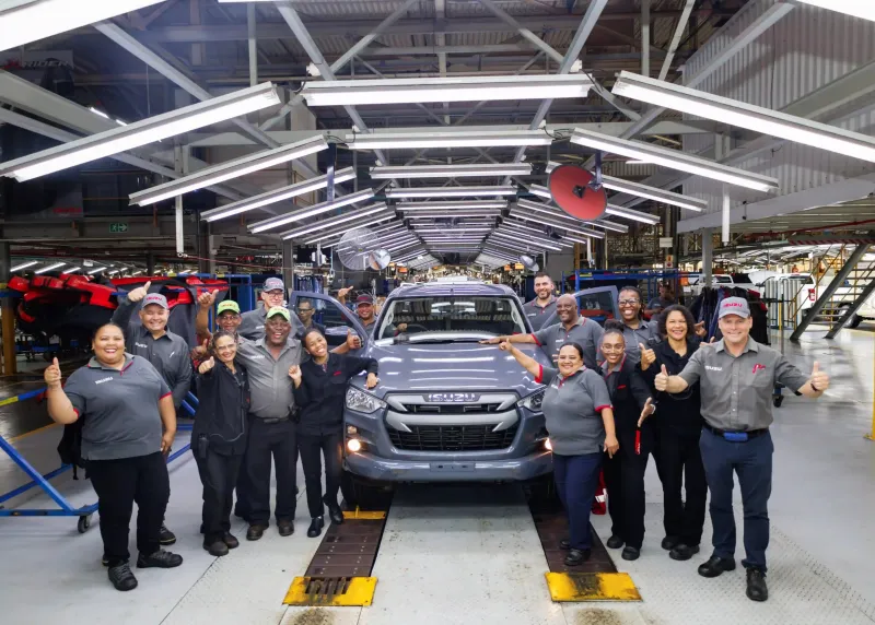 Isuzu SA Reaches Production Milestone