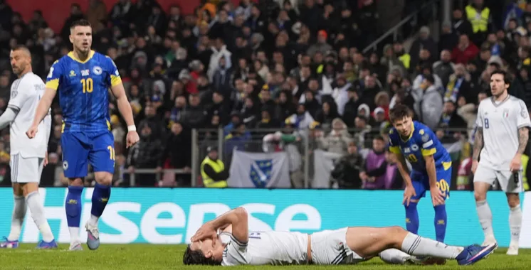 Italy Misses 2026 World Cup After Bosnia Penalty Shootout Loss