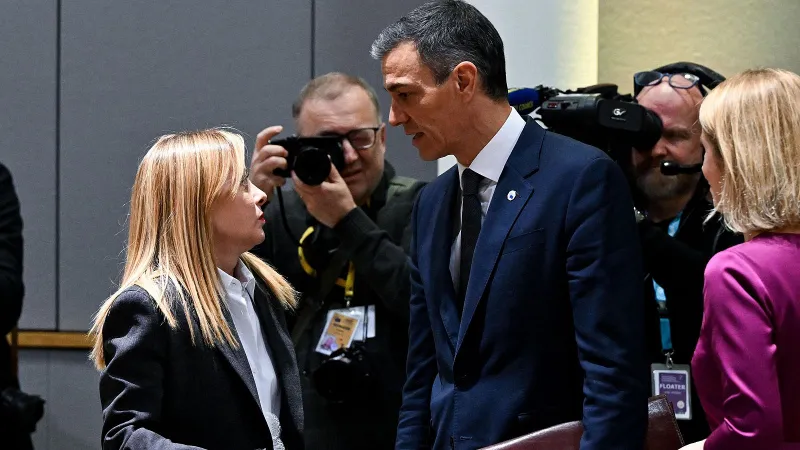 Italy-Spain row: Meloni accuses Sánchez of 'hypocrisy'
