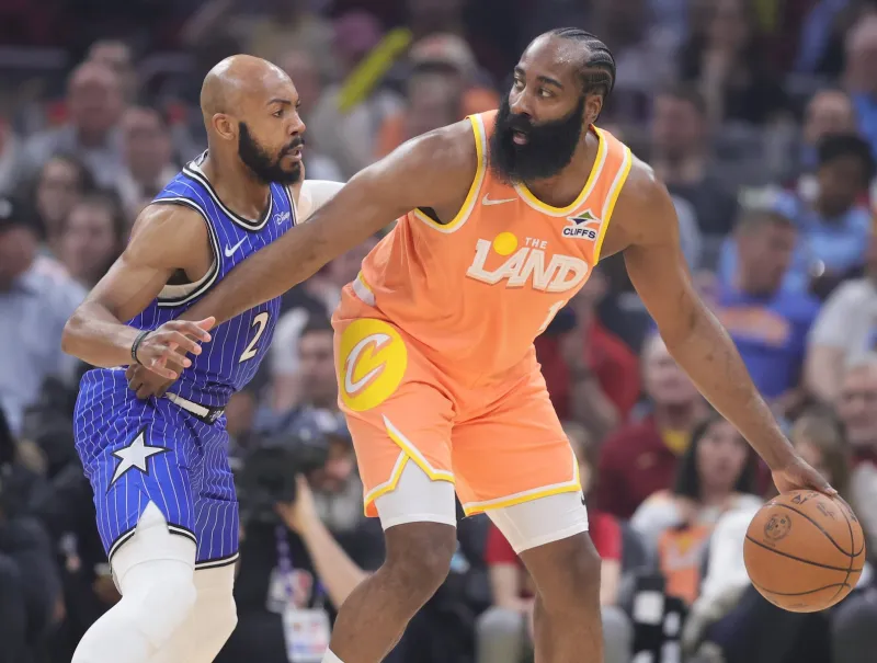 James Harden's Role Key for Cavs in Playoff Series vs. Raptors