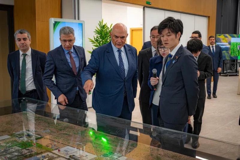 Japan Agriculture Minister Visits OCP in Morocco