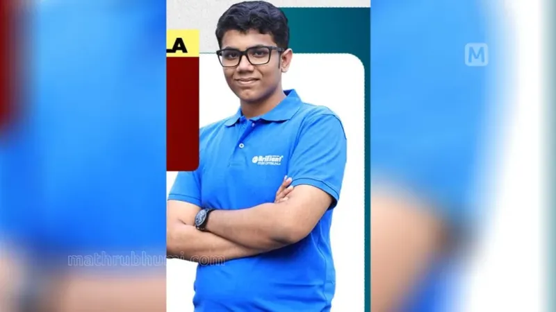 JEE Main 2026: Niranjan J Pillai from Kerala tops state