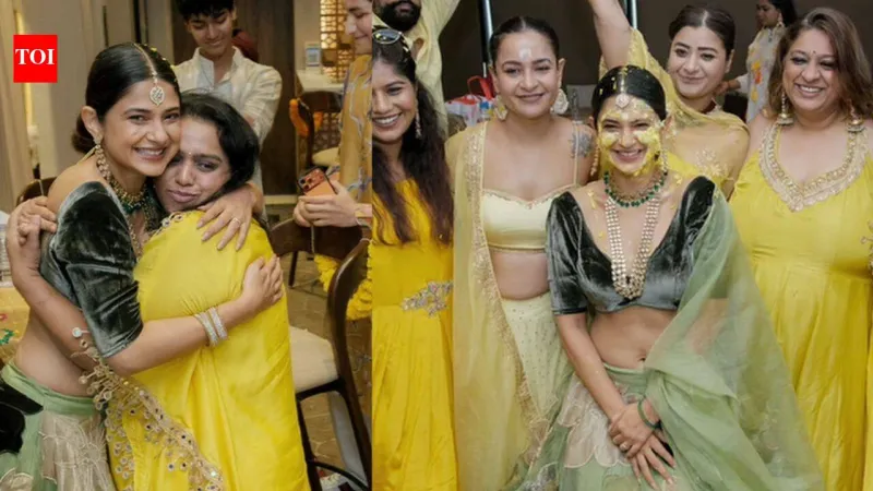 Jennifer Winget Shares Unseen Haldi Ceremony Moments
