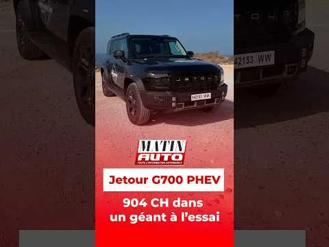 Jetour G700 PHEV: 904 hp off-road SUV tested