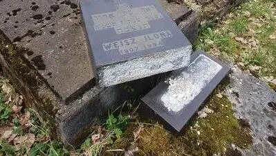 Jewish cemetery in Romania vandalized, 14 gravestones damaged