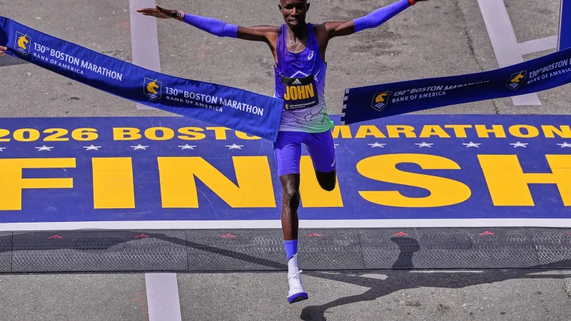 John Korir, Sharon Lokedi win 2026 Boston Marathon