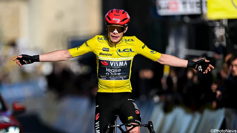 Vingegaard Powers to Second Consecutive Stage Win at Paris-Nice with Commanding Solo Attack