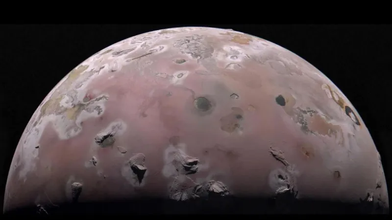 Juno Reveals Hidden Heat Beneath Io's Surface