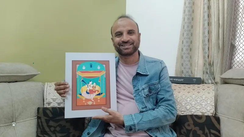 Artiste de Kalaburagi en résidence à Rashtrapati Bhavan