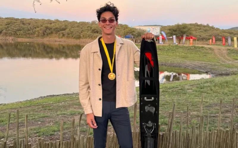 Kamil Belmrah Wins African Waterski Slalom Title