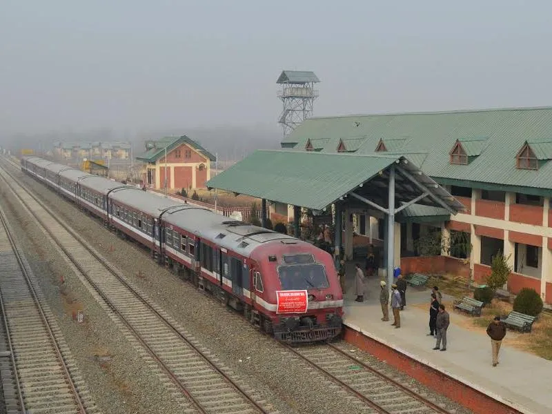 Kashmir Train Cancellations July 11-25 for Track Maintenance