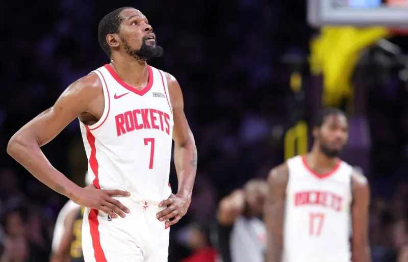 Kevin Durant out for Game 3 vs Lakers with ankle sprain