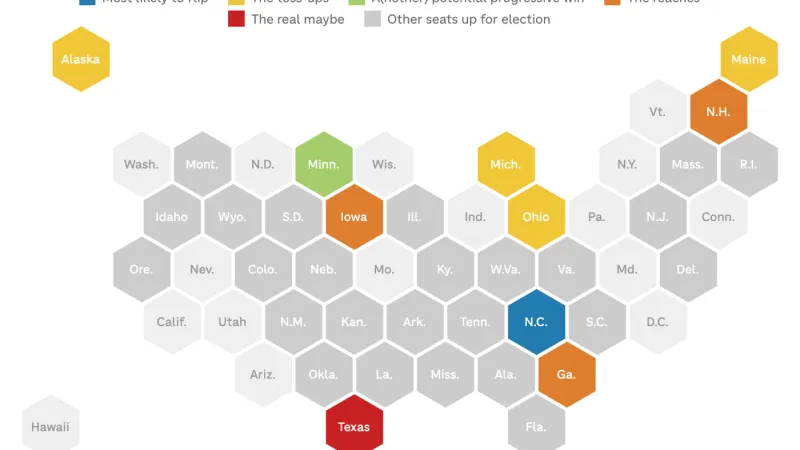 Key US Senate Races to Watch in 2026 Midterms