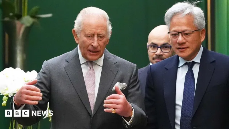 King warns tech bosses about 'existential dangers' of AI falling into wrong hands as he hosts summit