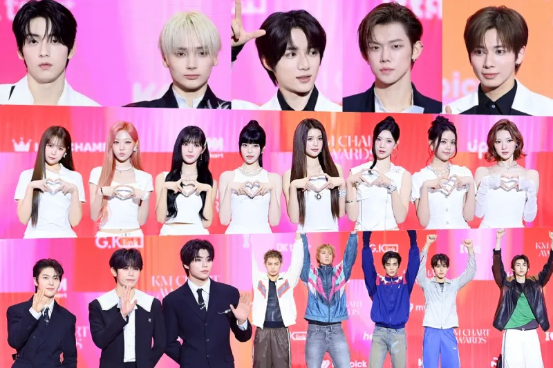 KM Chart Awards 2026 Red Carpet Highlights