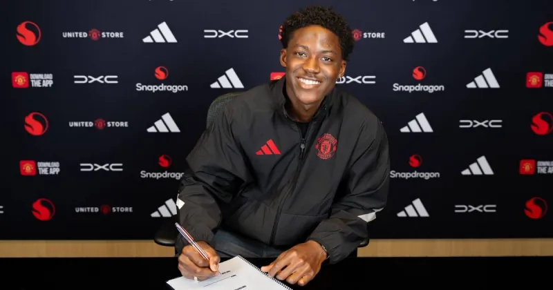 Kobbie Mainoo signs new Man Utd contract until 2031
