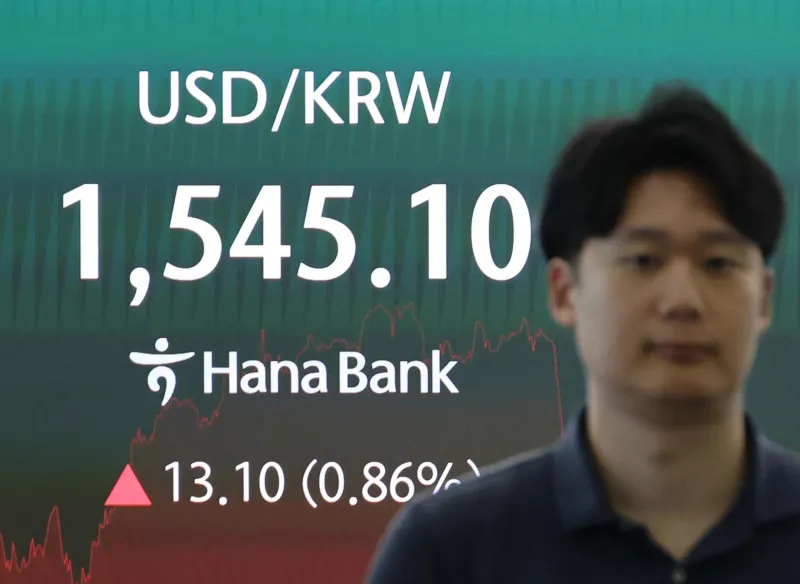 Korean Won Hits 17-Year Low on Fund Outflows