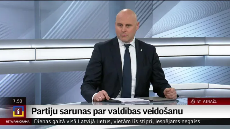 Kulbergs Begins Latvian Government Formation Talks