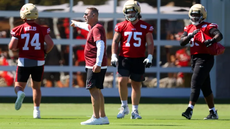 Kyle Shanahan's Practice Cameo Sparks Player Reactions