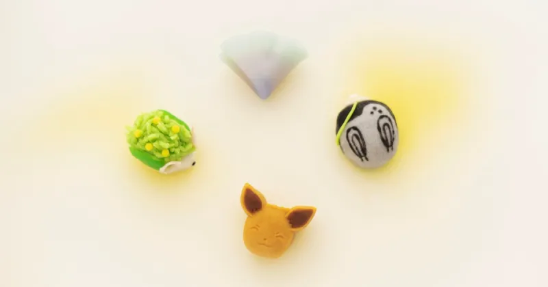Kyoto Confectioner, 161, Unveils Edible Pokémon