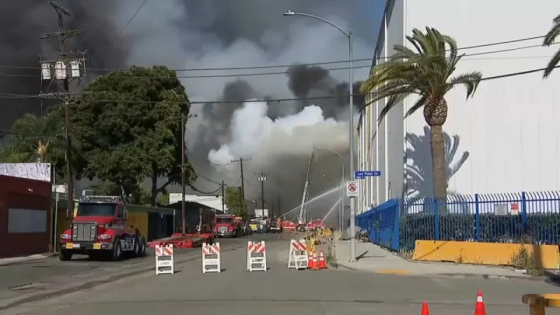 État d'urgence déclaré pour l'incendie de Boyle Heights