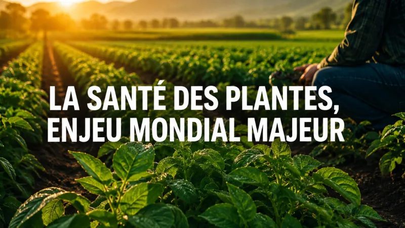 La santé des plantes est devenue un enjeu mondial