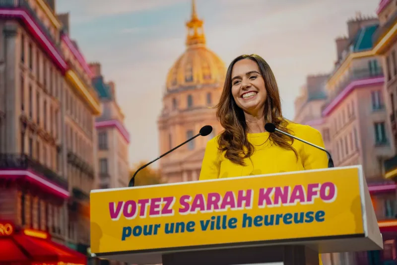 Sarah Knafo transforme la politique en spectacle au Dôme de Paris