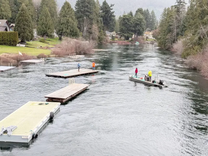 Lake Cowichan's Kin Beach Park dock replacement complete