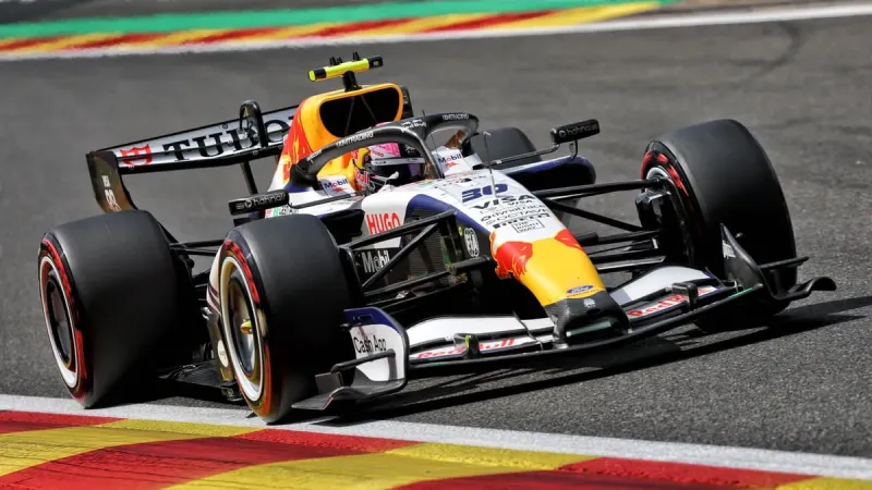 Lawson finishes 12th in Belgian GP, ends points streak