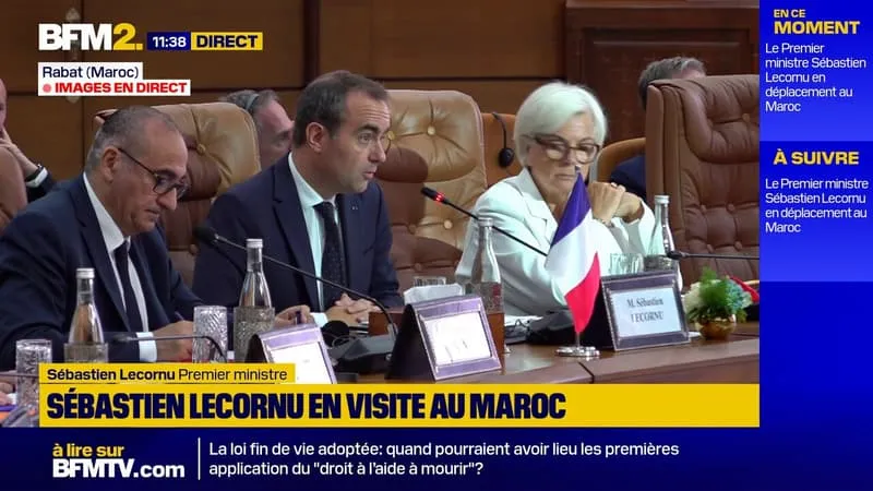 Lecornu à Rabat : 'Changer d'échelle' dans les liens France-Maroc