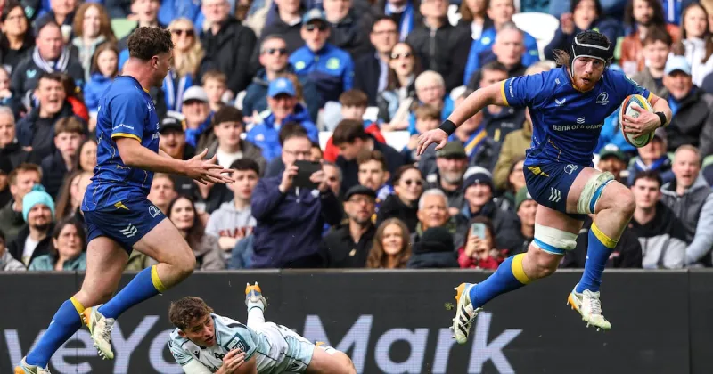Leinster beat Ospreys 68-14, secure URC second place