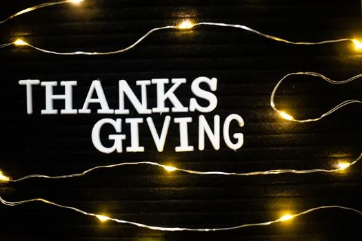 Lesson Learned: Giving Thanks