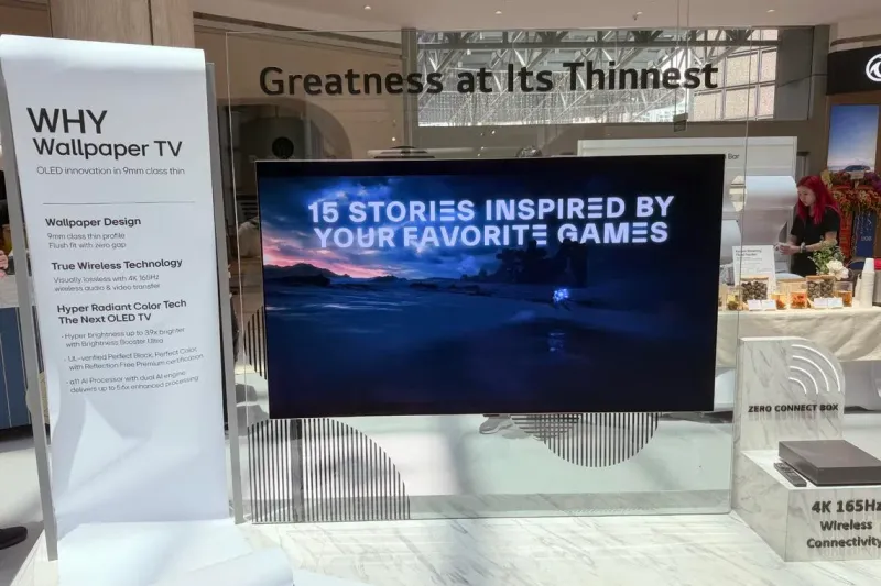 LG Showcases 2026 Home Entertainment Lineup in Singapore