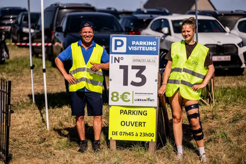 Libramontois returns each summer to manage fair parking
