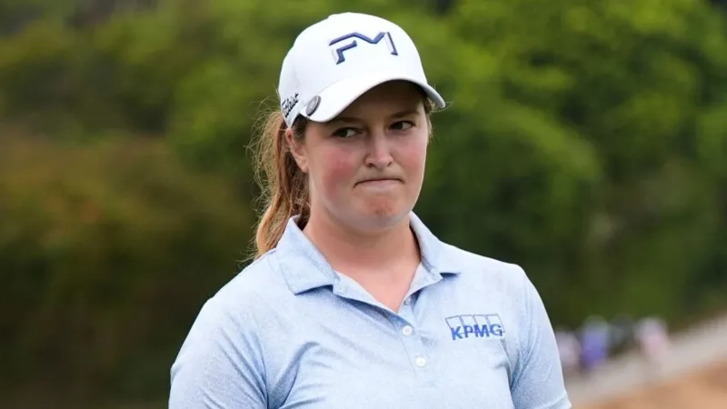 Lottie Woad Penalized at US Women's Open; Korda Leads
