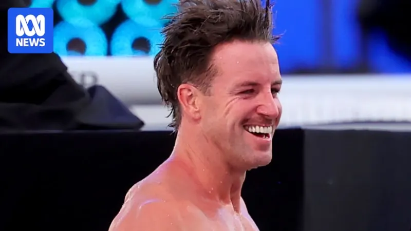 Magnussen Last in Enhanced Games 100m Freestyle