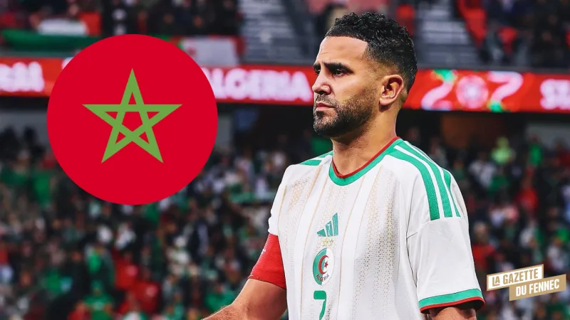 Mahrez dément les rumeurs de départ au Maroc