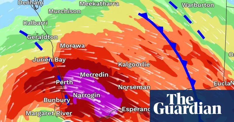 Major storm hits WA, icy blast for east Australia