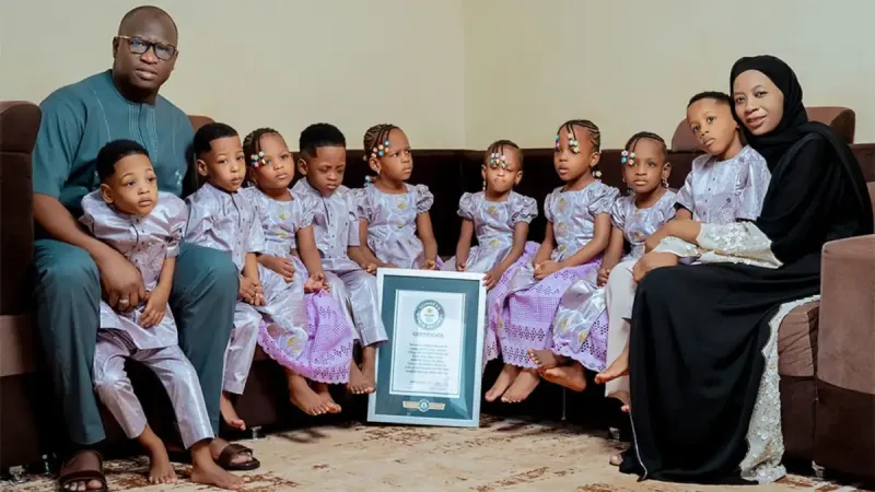Mali Nonuplets Celebrate 5th Birthday, Still World Record