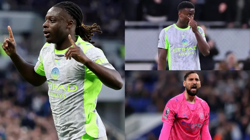 Man City 2-0 Everton: Doku brace keeps title race alive