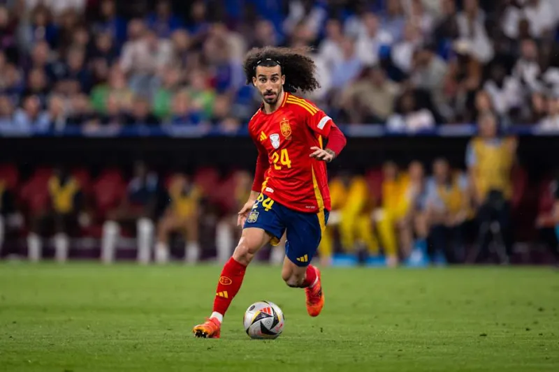 Marc Cucurella dans l'équipe d'Espagne pour la Coupe du Monde 2026