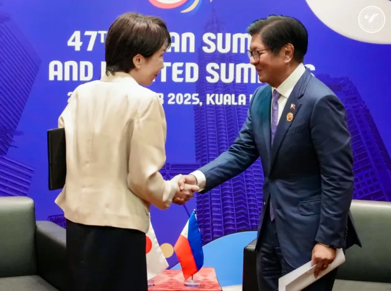 Marcos Jr. to discuss security, coercion with Japan PM Takaichi