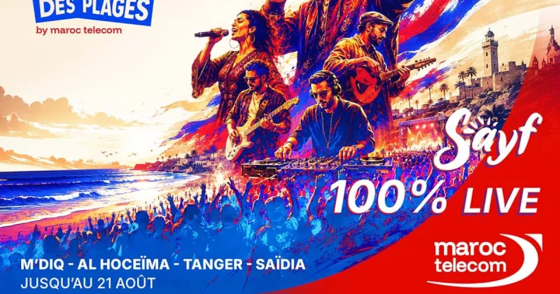 Maroc Telecom Launches 22nd Beach Festival