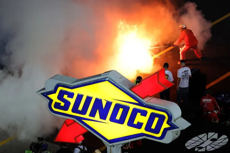 Mason Maggio's Bristol NASCAR Race Halted by Engine Fire